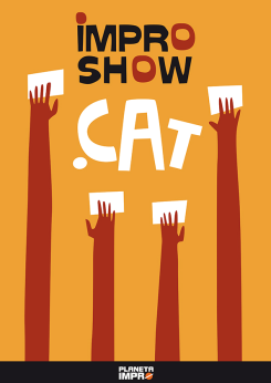 Cartel de Impro Show . CAT en el Teatreneu